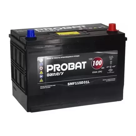 ProBat Asia 100 A/h 850 A R+ 304x173x220 mm