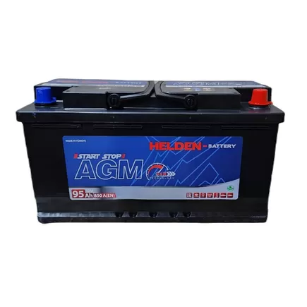 Helden AGM 59520 95 A/h 850 A R+ 353x175x190 мм