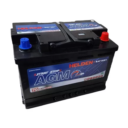 Helden AGM 57020 70 A/h 760 А R+ 278x175x190 мм