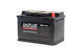 UniPLUS AGM 70 A/h 760 A R+ 278x175x190 мм