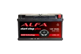 Alfa AGM 95 A/h 850 А R+ 353x175x190 мм