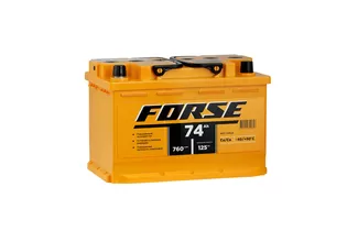 Forse 74 R LB 74 A/h 760 A R+ 278x175x175 мм (Низкий)