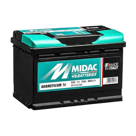 Midac Hermeticum S574.012.068 74 A/h 680 А R+ 278x175x190 мм