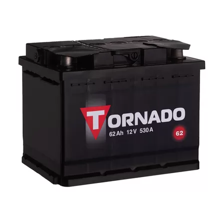 Tornado 62 A/h 530 A R+ 242x175x190 мм