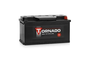 Tornado 90 A/h 670 A R+ 353x175x190 мм