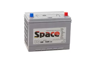 Space 105D26L 80 A/h 750 A R+ 260x175x225 мм