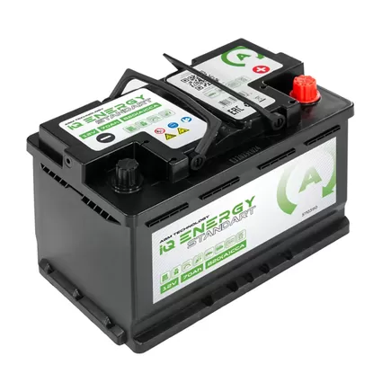 IQ Power Standart AGM 70 A/h 820 А R+ 278x175x190 мм