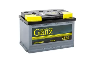 Ganz 75 A/h 680 A R+ 278x175x190 мм