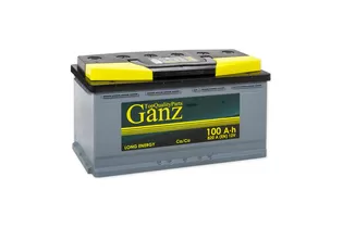 Ganz 100 A/h 820 A R+ 353x175x190 мм