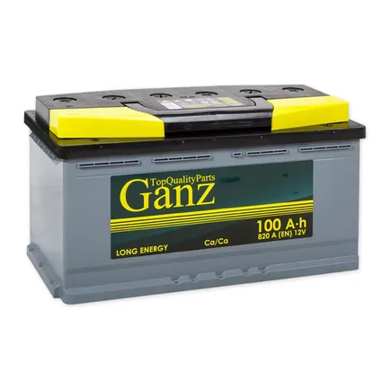 Ganz 100 A/h 820 A R+ 353x175x190 мм