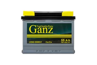 Ganz 55 A/h 500 A R+ 242x175x190 мм
