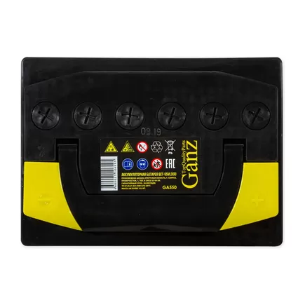 Ganz 55 A/h 500 A R+ 242x175x190 мм