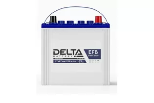 Delta Start Master Asia EFB 65 A/h 640 А R+ 233x173x203 мм