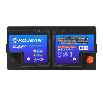 Kojean AGM 95 A/h 950 А R+ 353x175x190 мм