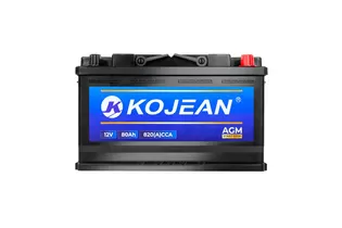 Kojean AGM 80 A/h 820 A R+ 315x175x190 мм