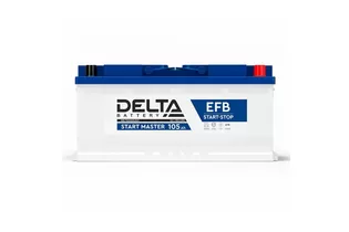 Delta Start Master EFB 105 A/h 950 A R+ 393x175x190 мм