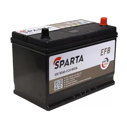 SPARTA Asia EFB-D31L 95 A/h 850 A R+ 310x175x220 мм