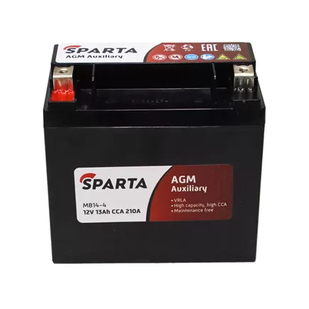 SPARTA MB14-4 13 A/h 210 A L+ 150x87x148 мм