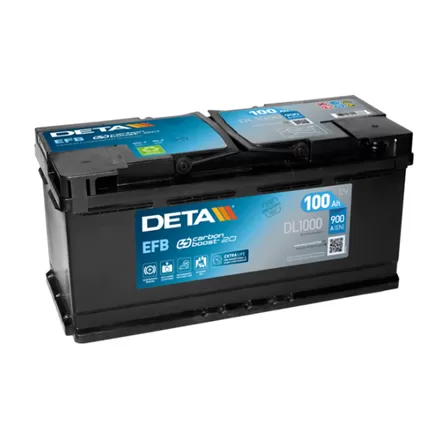 DETA Start-Stop EFB DL1000 100 A/h 900 A R+ 353x175x190 мм