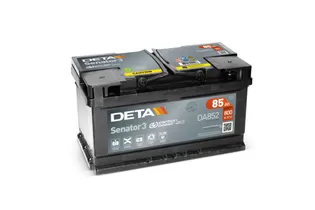 Deta Senator3 DA852 85 A/h 800 A R+ 315x175x175 мм (низкий)