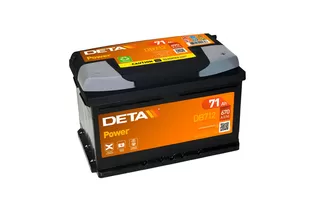 Deta Power DB712 71 A/h 670 A R+ 278x175x175 мм