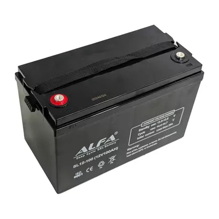 ALFA Deep Cycle AGM C20 100 A/h 330x175x220 мм