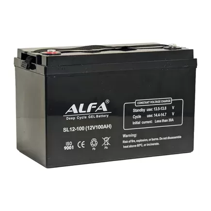 ALFA Deep Cycle AGM C20 100 A/h 330x175x220 мм