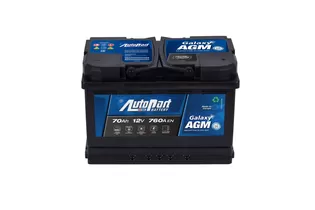 AutoPart Galaxy AGM 570-375 70 A/h 760 А R+ 278x175x190 мм
