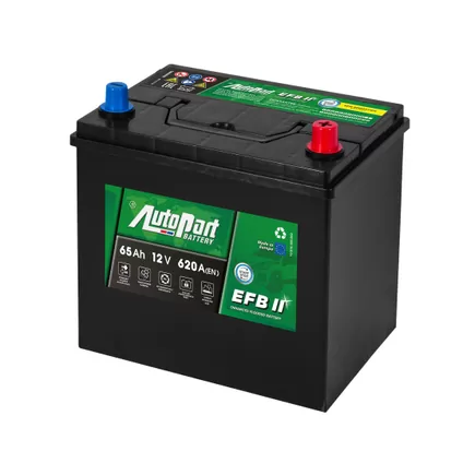 AutoPart Galaxy EFB II Japanese 565-082 65 A/h 620 A R+ 230x175x220 мм