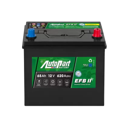 AutoPart Galaxy EFB II Japanese 565-082 65 A/h 620 A R+ 230x175x220 мм