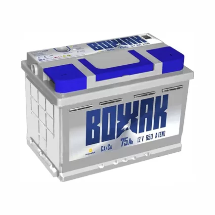Вожак 75 A/h 650 A R+ (Низ.) 278x175x175 мм