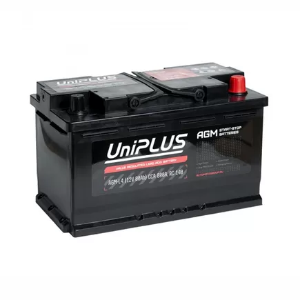UniPlus AGM 80 A/h 800 A R+ 315x175x190 мм
