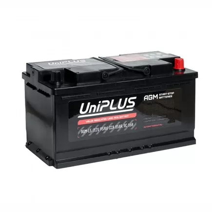 UniPlus AGM 95 A/h 850 A R+ 353x175x190 мм