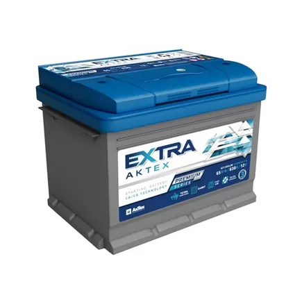 Aktex Extra Premium 65 A/h 630 A R+ 242x175x190 мм