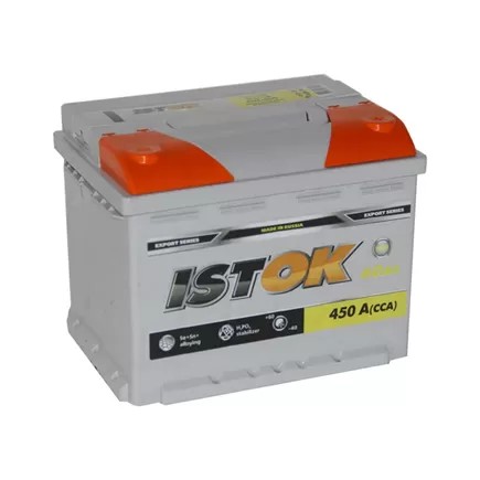 Istok 60 A/h 450 A R+ 242x175x190 мм