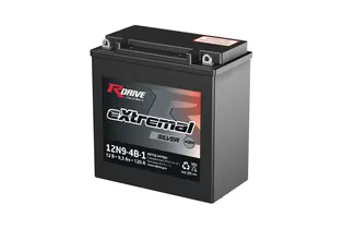 RDrive eXtremal Silver 12N9-4B-1 9 A/h 120 A L+ 135x75x139 мм