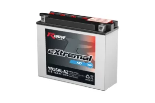 RDrive eXtremal HD YB16AL-A2 16 A/h 210 A R+ 205х70х162 мм