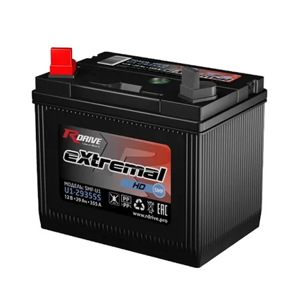 RDrive eXtremal HD U1-29355S SMF-U1 29 A/h 355 A L+ 197х132х186 мм