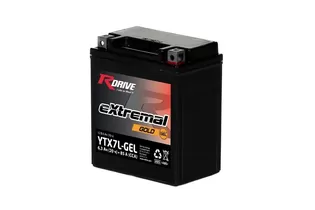 RDrive Extremal Gold YTX7L-GEL 6 A/h 85 A R+ 113x70x130 мм