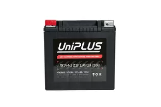 UniPlus AGM MX14-4 13 A/h 210 A L+ YTX14 150x88x145 мм