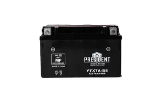 President YTX7A-BS MF 7 A/h 110 A L+ 150x87x93 мм