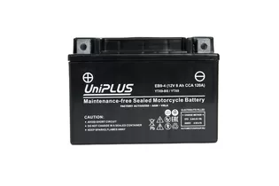 UniPlus AGM EB9-4 8 A/h 120 А L+ YTX9 150x87x107 мм