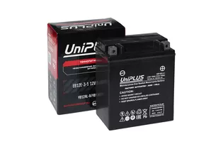 UniPlus AGM EB12E-3 12 A/h 125 А R+ YB12AL-A/YB12AL-A2 134x89x160 мм