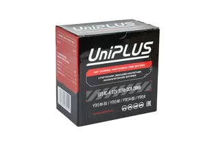 UniPlus AGM EB14C-4 12 A/h 200 A L+ YTX14 151x88x147 мм