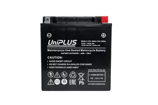 UniPlus AGM EB30-3 30 A/h 385 A R+ YIX30L 166x128x173 мм
