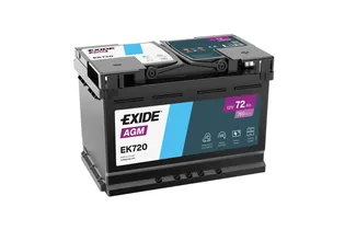 Exide Start-Stop AGM EK720 72 A/h 760 А R+ 278x175x190 мм