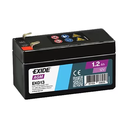 Аккумулятор Exide AGM EK013 (12В/1.2 А·ч)