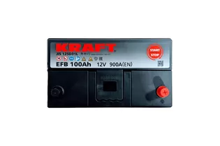 Kraft EFB Asia 100 JR 100 A/h 900 A R+ 310x175x220 мм