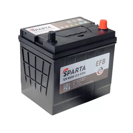 SPARTA Asia EFB-D23L (Q-85) 65 A/h 610 A R+ 230x175x220 мм