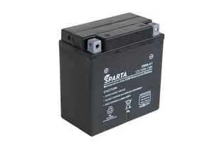 Sparta AGM EB9A-4-1 10 A/h 110 A L+ YB9A-A, YB9-B, 12N9-4B-1 135x75x139 мм